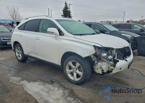 2010 Lexus Rx 350 z USA, uszkodzony, nr VIN 2T2BK1BA8AC011815